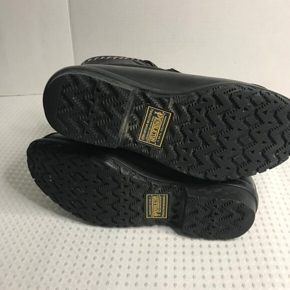 PENDLETON UNISEX INSULATED LEATHER RUBBER DUCK BOOT SIZE 6 [WOMENS SIZE 8] - Picture 7 of 10